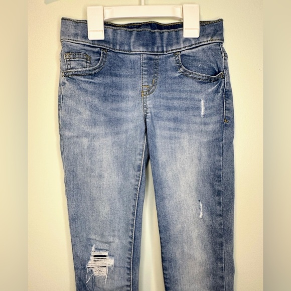 Cat & Jack Slim Elastic Waste Jeggings / Jeans Girls 8 - Picture 7 of 10